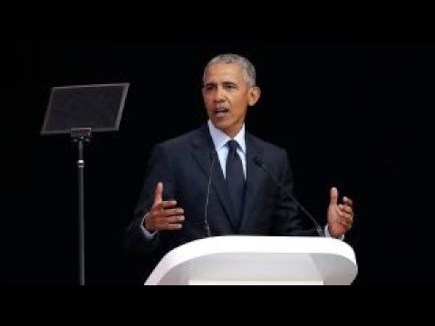 オバマは南アフリカ演説中に謙虚に新札を自慢した。ケネディ (Obama humble bragged about his new money during South Africa speech: Kennedy)