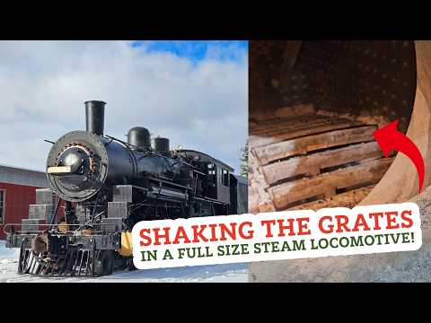 Shaking The Grates In A Steam Locomotive - Tour of the Cab Part 3
