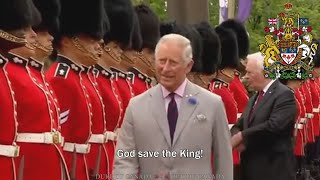 Royal Anthem of Canada: God Save the King (Bilingual version)