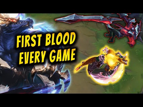 Why The Best Renekton NA Starts E Level 1 - Challenger Renekton E Start Guide