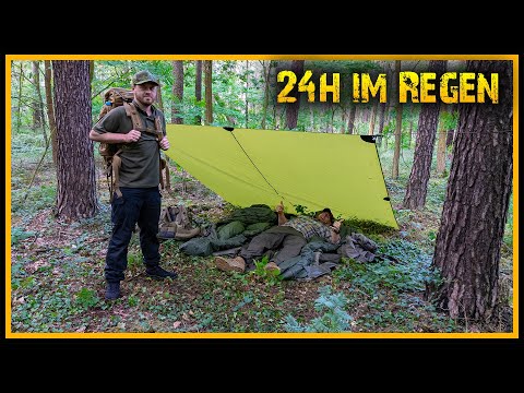 24h Übernachtung mit neuer Ausrüstung - 7 vs. Wild Tests und Survival Pflanzen, Wasserfilter Test