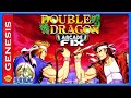 Double Dragon Arcade Fix Sega Genesis Gameplay HD60ᶠᵖˢ Playthrough LongPlay