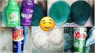 Asmr Paste - Gain 💚 Lavender Pinalen💜 Ajax 💙 + RINSE Included 💦 Tear Drop Sponges