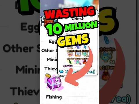 OPENING 60+ EXOTIC THIEVING CHEST #short #petsgo