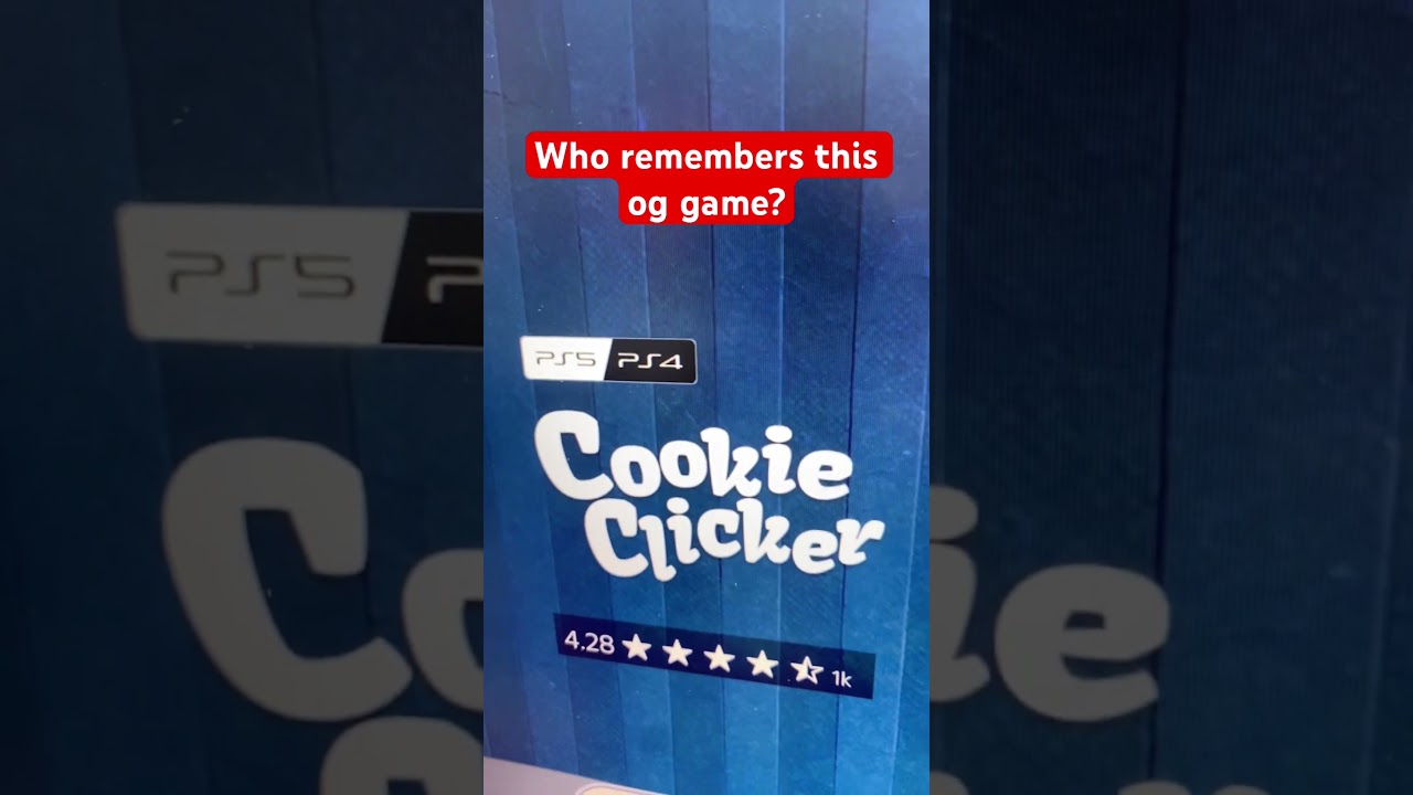 Who remembers this OG game? #cookieclicker #viral #strangerthings #subscribe