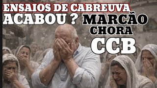 #CCB#ensaios do Bonfim #Cabreúva acabou ?#  Marcão chora. 