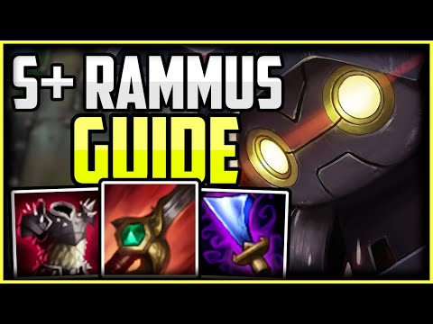 This is How I CRUSH DIAMOND PLAYERS with Rammus Jungle | S+ RAMMUS GUIDE - League of Legends