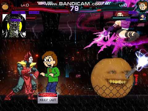 MUGEN Request: Annoying Orange & Shinnok Vs Boris & Psylocke