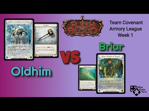 Flesh and Blood TCG November Armory - Week 1 - Hybrid Oldhim!