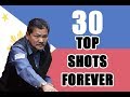 30 TOP SHOTS FOREVER With Magician Efren Bata Reyes