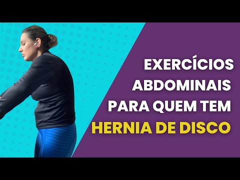 Exercícios abdominais para quem tem hérnia de disco