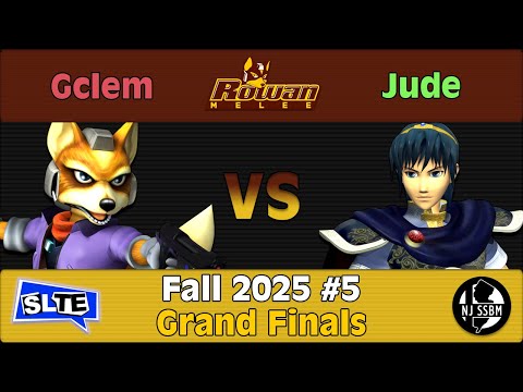 Rowan SSBM Fall 2025 #5: Gclem (Fox) Vs. Jude (Marth) - Grand Finals