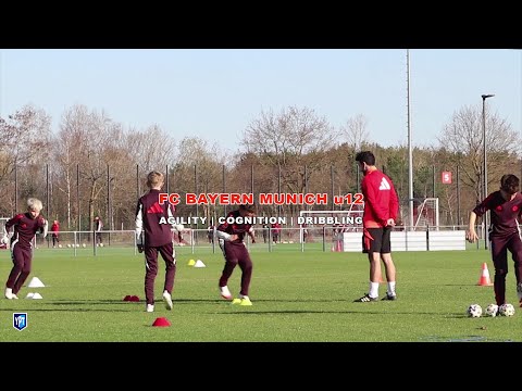 FC Bayern Munich u12: agility | speed | cognition | dribbling                     [“Messi/Ronaldo”]