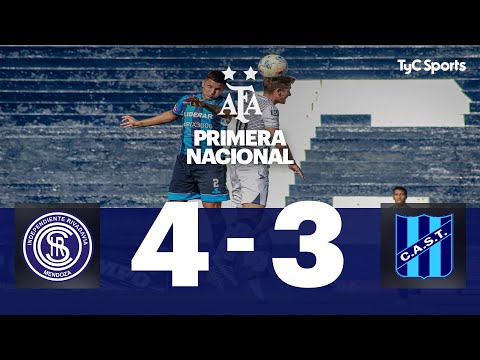 Independiente Rivadavia 4-3 San Telmo | Primera Nacional