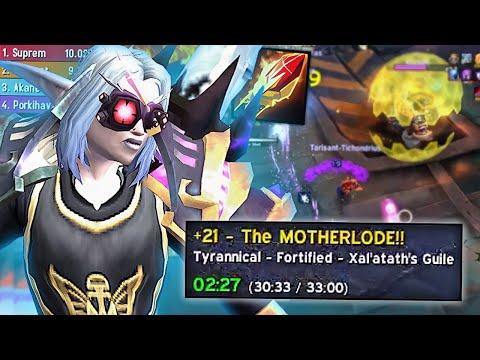 +21 MOTHERLODE!! |  Arcane Mage PoV | TWW SEASON 2 M+