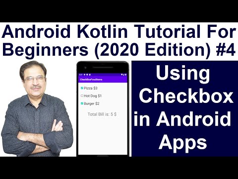 How To Use Checkbox In Android Studio | Android Kotlin Tutorial #4