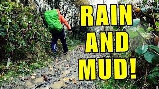 15-MILE HIKE & WILD CAMP IN HEAVY RAIN | Thames Down Link