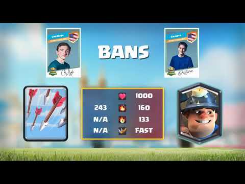 Oxalate vs CMc hugs 2017 clash Royale American crown tournament