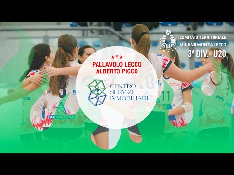 Terza Divisione - Centro Servizi Immobiliari Picco Lecco vs Palllavolo Vedanese