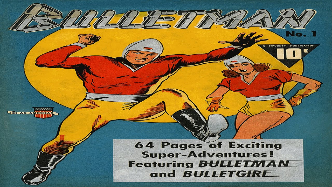 Bulletman No 1 Comix Book Movie