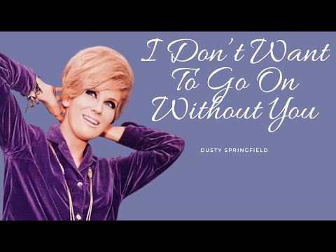4K Enhanced Colorization: Dusty Springfield - I Don't Want To Go On Without You (Live 1966)