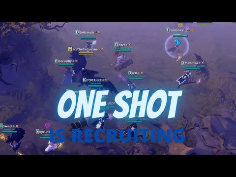 0ne Shot IS RECRUITING | Albion Online | SMALL SCALE EU GUILD |  Dungeon Diving | Open World PVP