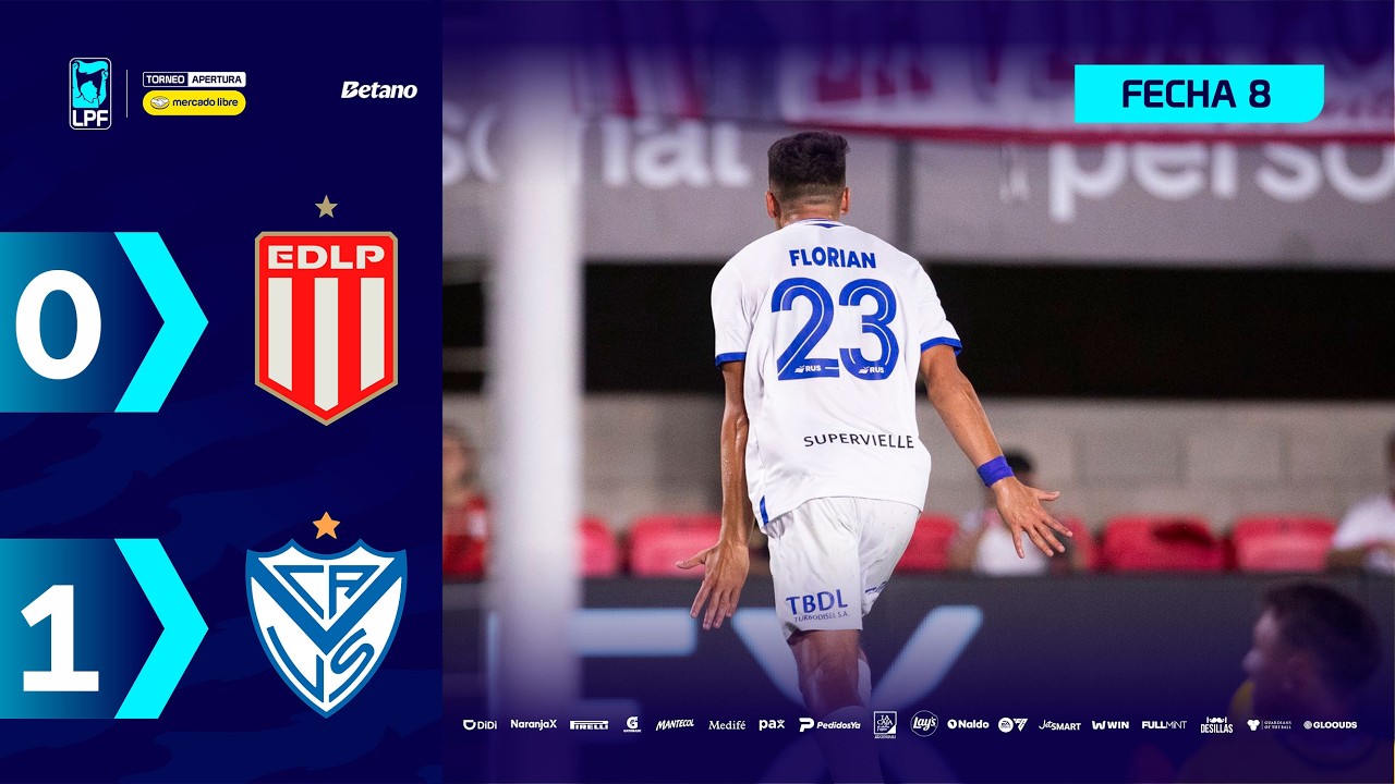 Estudiantes de La Plata vs Vélez Sarsfield Highlights
