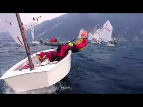 На Гарде стартовал сбор российских «оптимистеров» перед регатой 36° Lake Garda Meeting