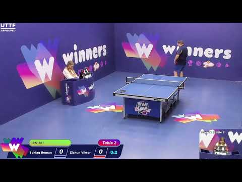 WINners CUP table 2  02.01 Boklag Roman - Ziakun Viktor 18:30