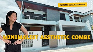 House Tour #33 | Angeles City: Stunning & Aesthetic Modern Contemporary Home with pool!