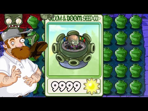 999% GLOOM-SHROOM ZomPlants Attack Dr.Zomboss vs Gargantuar - Plants vs Zombies