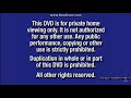 Blue FBI Warning Screens 2000 2003