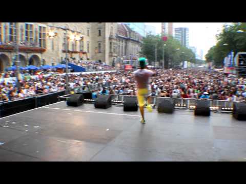 StreaNobo Live on stage @Zomercarnaval Rotterdam 2012