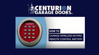 How To Change The Digital Keypad Battery