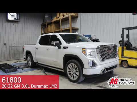 GMC Sierra with a 3.0L Duramax Ag Diesel Solutions Performance Module Dyno Run