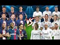 Real Madrid Legends VS PSG Legends Messi Mbappe Neymar Ronaldinho VS Ronaldo R9 Bale Benzema Kaka Vi