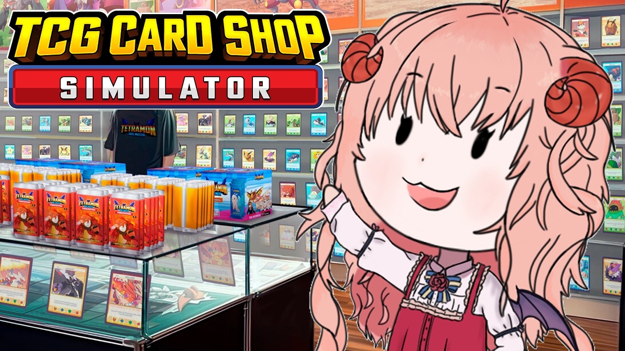 【TCG Card Shop Simulator】COME, BUY, OPEN　レアが出るまで引けば100％