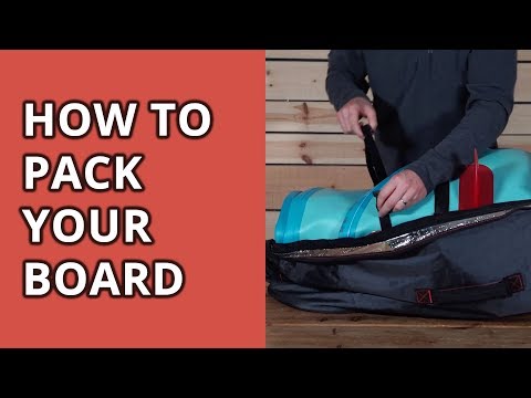 How to pack up your Red Paddle Co inflatable paddle board