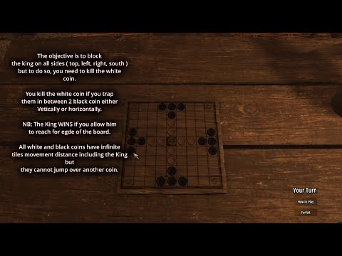 Mount & Blade II│TABLUT - How to WIN as ATTACKER ( Hard Mode ) - Guide 2025