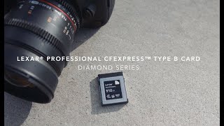Lexar Professional 128GB CFexpress Type B Memory Card Gold Series, Up to 1750MB/s Reading, Raw 8K Video Recording, Supports PCIe 3.0 and NVMe ( LCXEXPR128G-RNENG