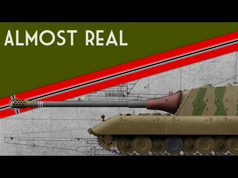 Almost Real | Jagdpanzer E-100 (fake tank)