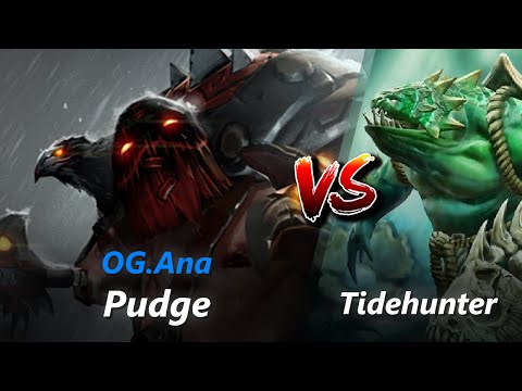 Ana safelane Pudge vs Tidehunter/Lion | First 10 minutes