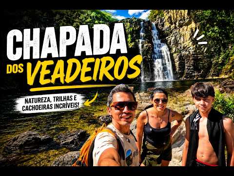 CHAPADA DOS VEADEIROS - GOIAIS - TRILHA E CACHOEIRAS