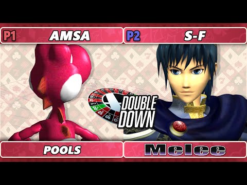 Double Down 2022 - aMSa (Yoshi) Vs. s-f (Marth) SSBM Melee Tournament