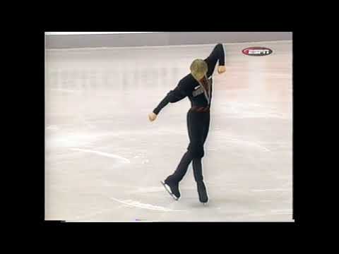1999 Nations Cup - Mens Short Program - Evgeni Plushenko RUS (1st & 2nd Attempt)