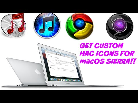 CHANGE MAC ICONS!!! macOS Sierra