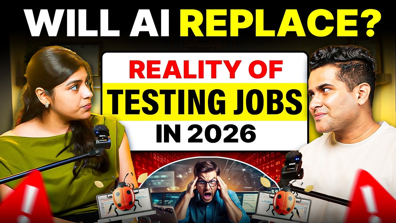 The HARSH Truth About Software Testing Jobs in 2026🔥 | Career, Salary & Future Insights