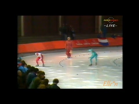 World Cup Berlin 1990 - 500 m Yttredal - Yoo