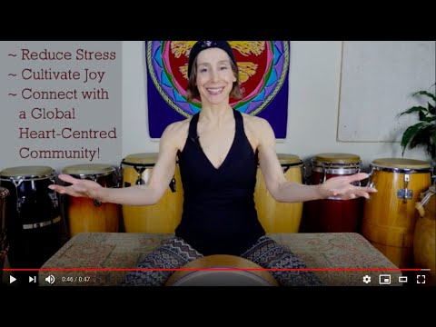 Join Our FREE One Hour Rhythm Bliss Mindful Hand Drumming Session!