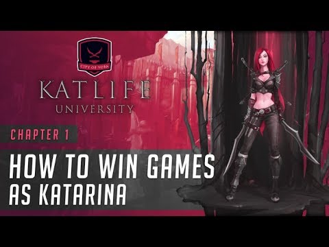 KAT UNIVERSITY | How to Win Games as Katarina - Closing Out Games | Katlife